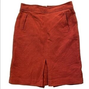 Perfect fall Ann Taylor burnt orange skirt